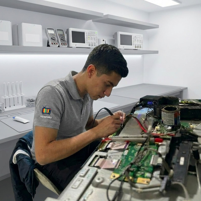 Reparación de Pantallas. Servicio de reparación de pantallas LED, LCD y Smart TV en Puebla. Solucionamos fallas de imagen, audio y encendido con garantía.